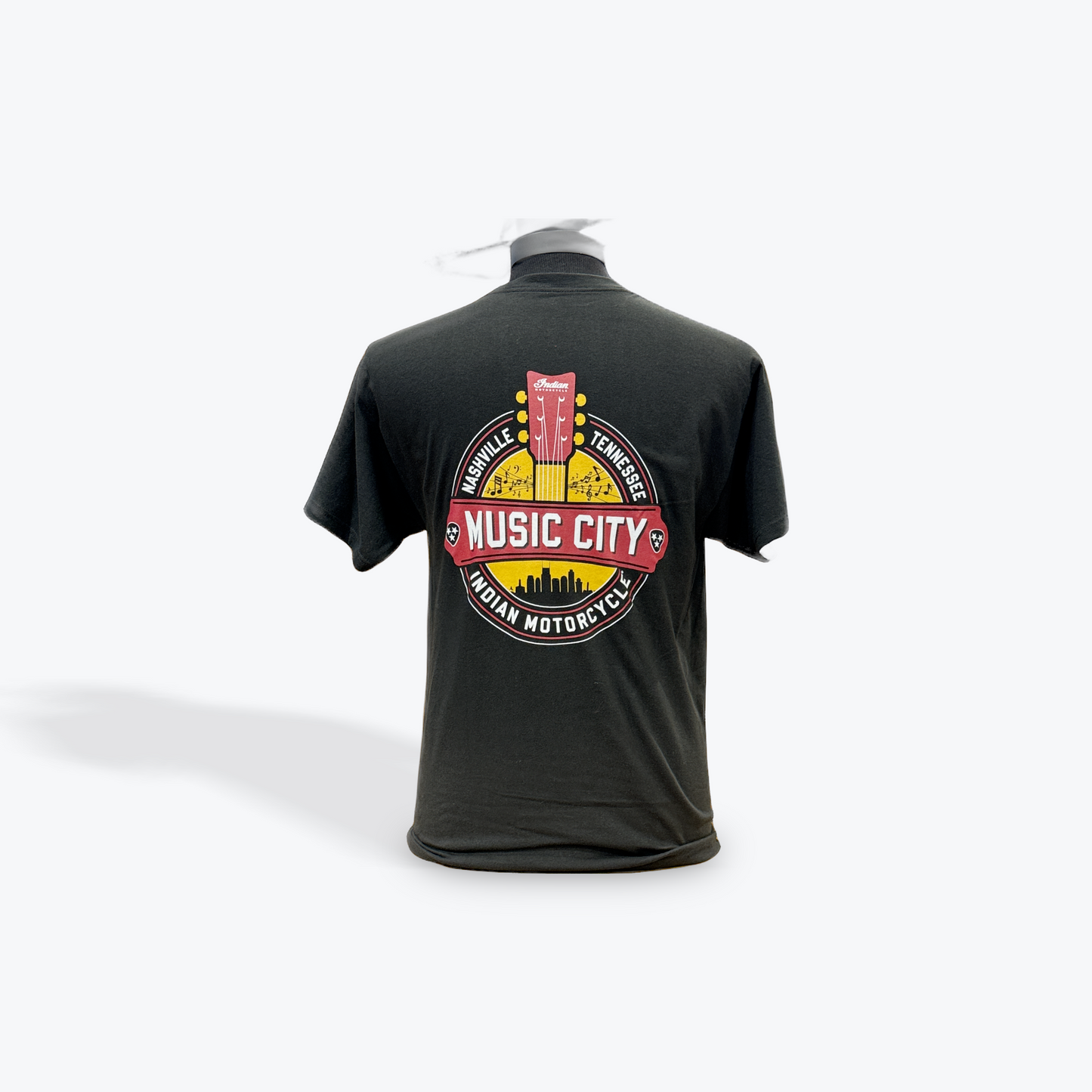 MCI Tee - Guitar Logo Black (Unisex)