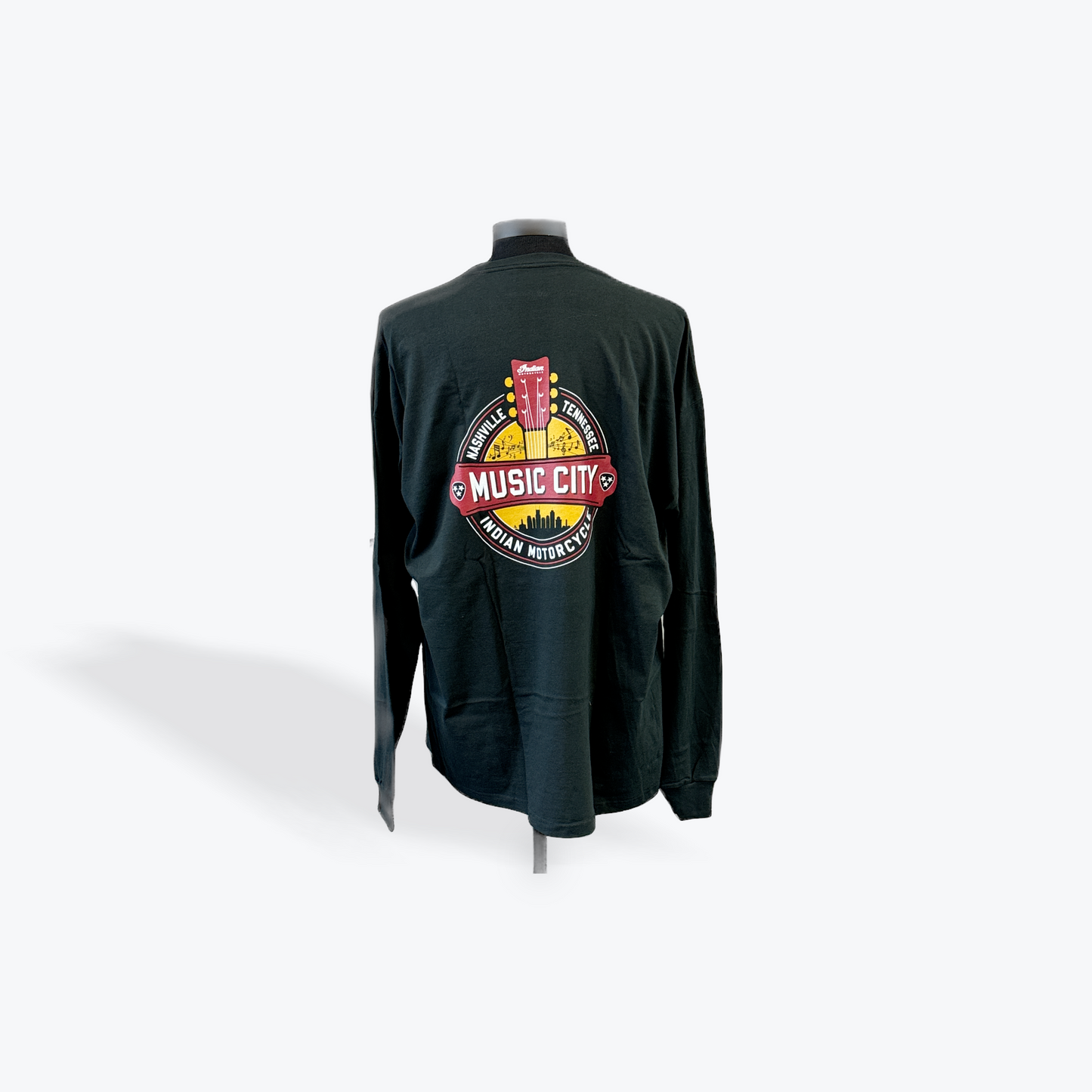 Long Sleeve MCI Tee - Guitar Black