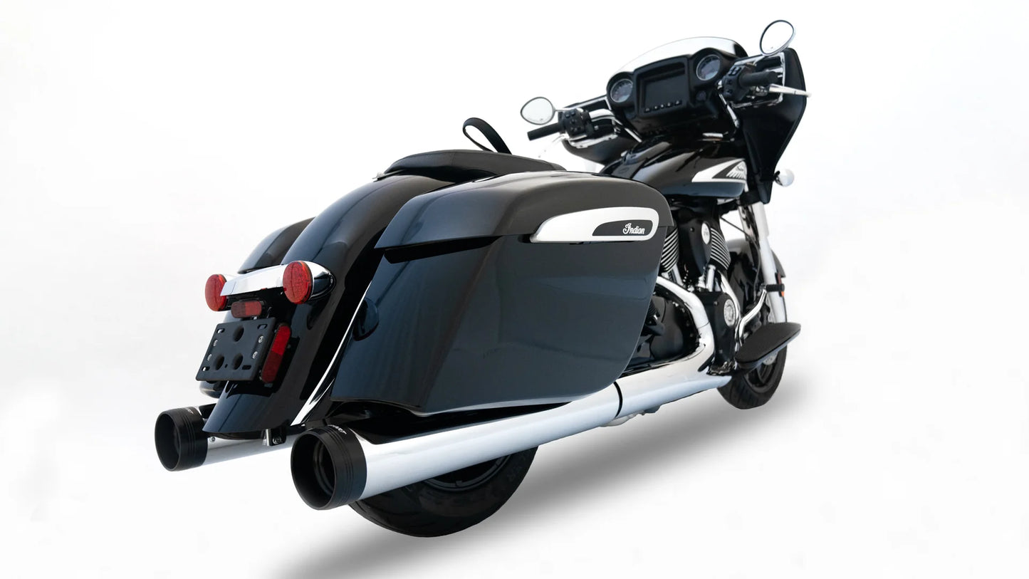 Rinehart 4.5" DBX45 SLIP-ON EXHAUST FOR INDIAN