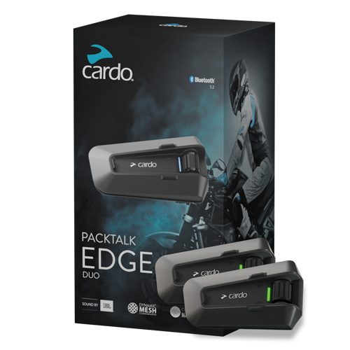 Cardo PackTalk Edge Headset - Duo Pack