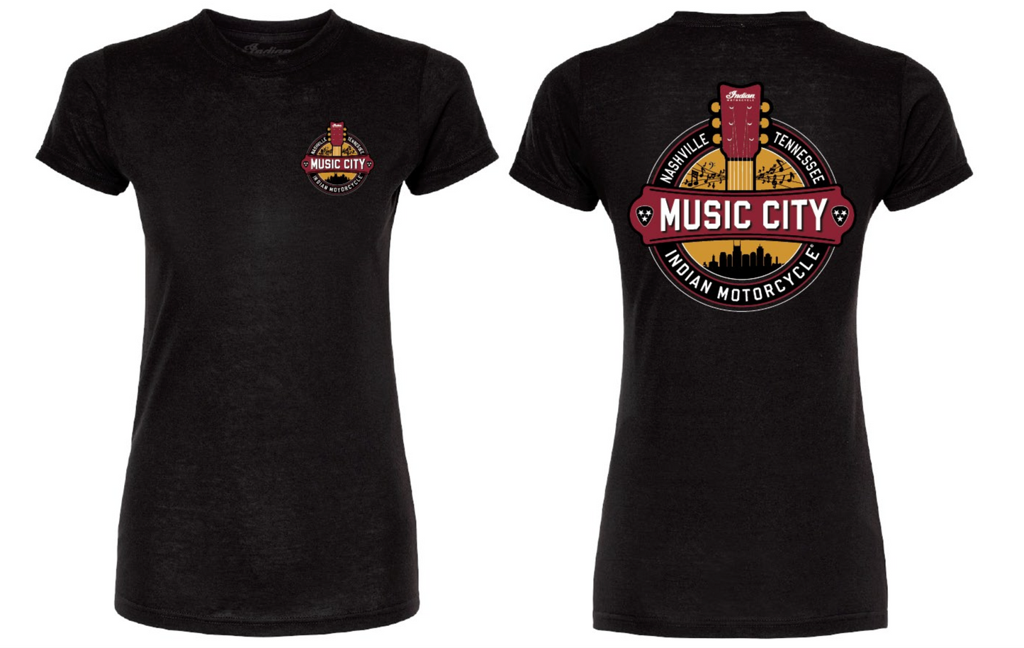 Ladies MCI Tee - Guitar Black